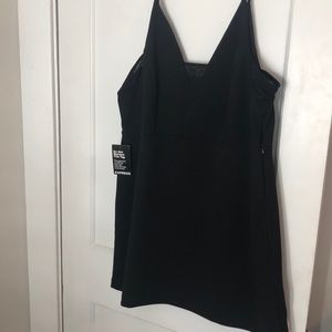 Express black mini dress
